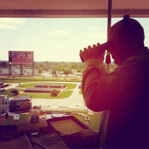 Bill Downes at Churchill Downs